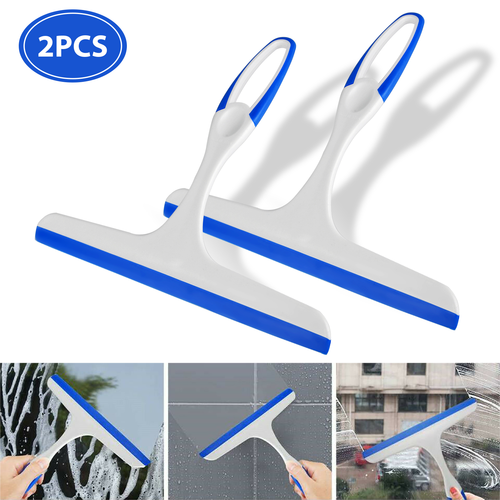 Small Car Glass Wiper Hand Squeegee Window Scraper: Ideal for Cleaning  Mirror, Glass Table, Shower Door