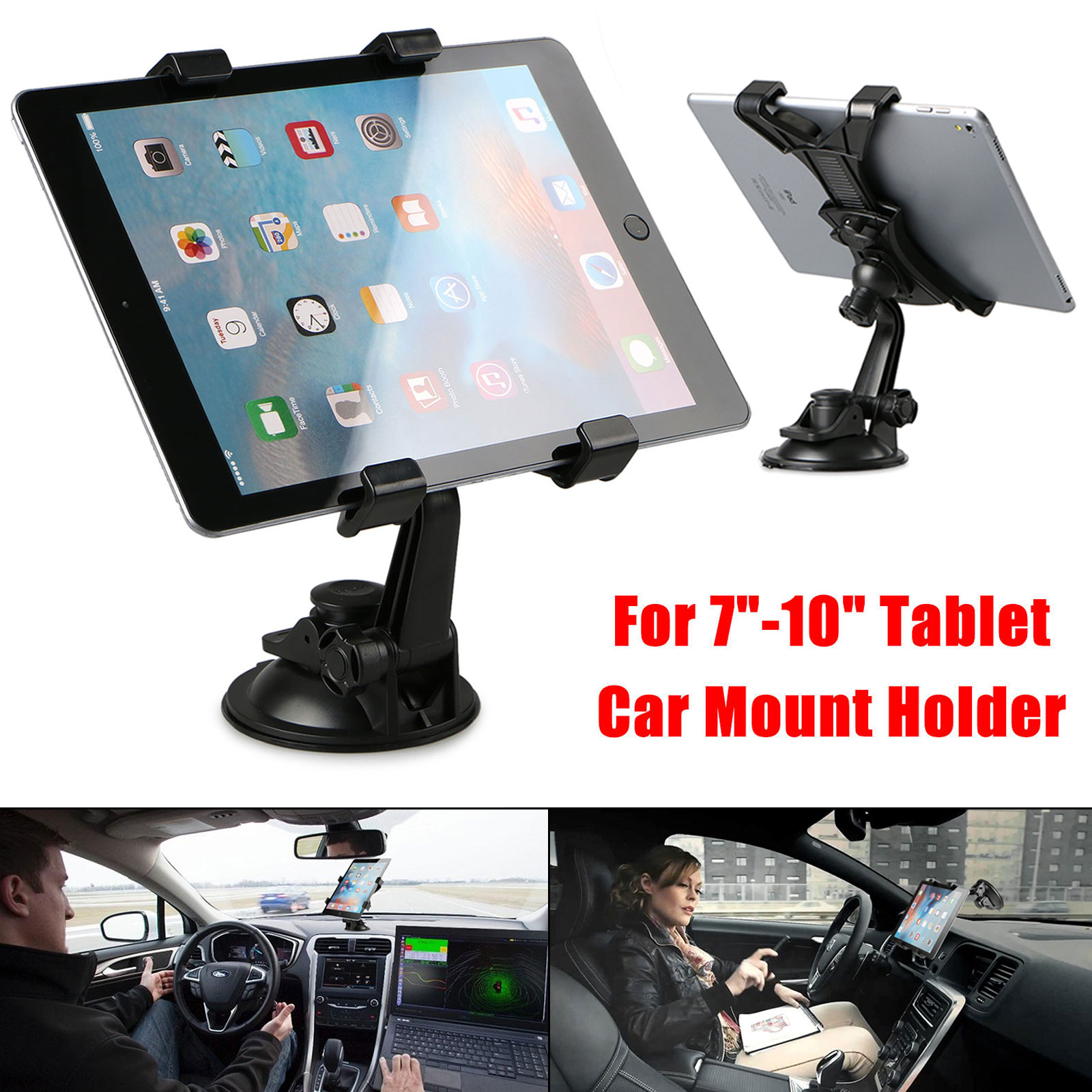 New Car Windshield Desk Holder Mount Suction Bracket Stand For 7-10" Tablet iPad